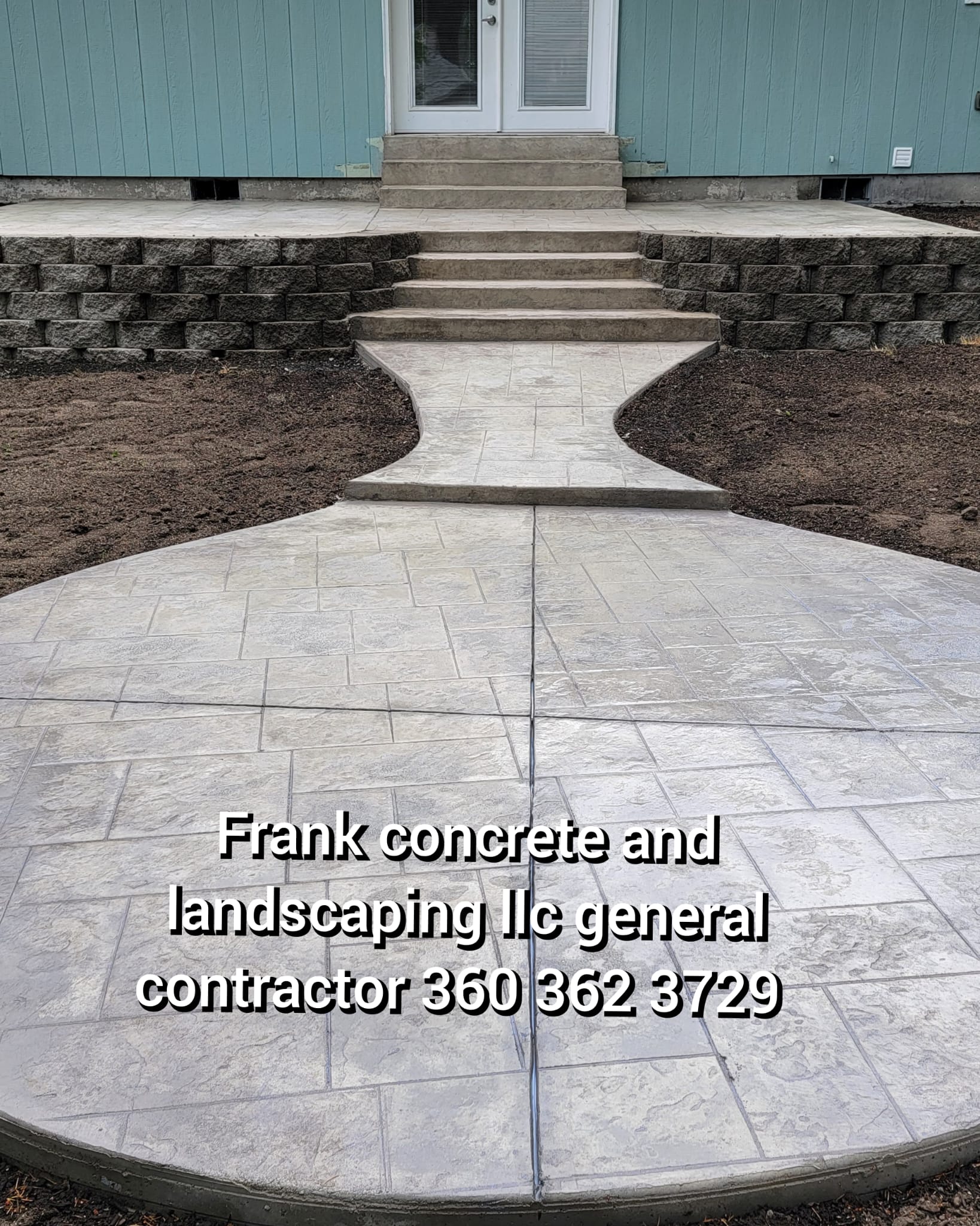 Stamped Concrete Finish