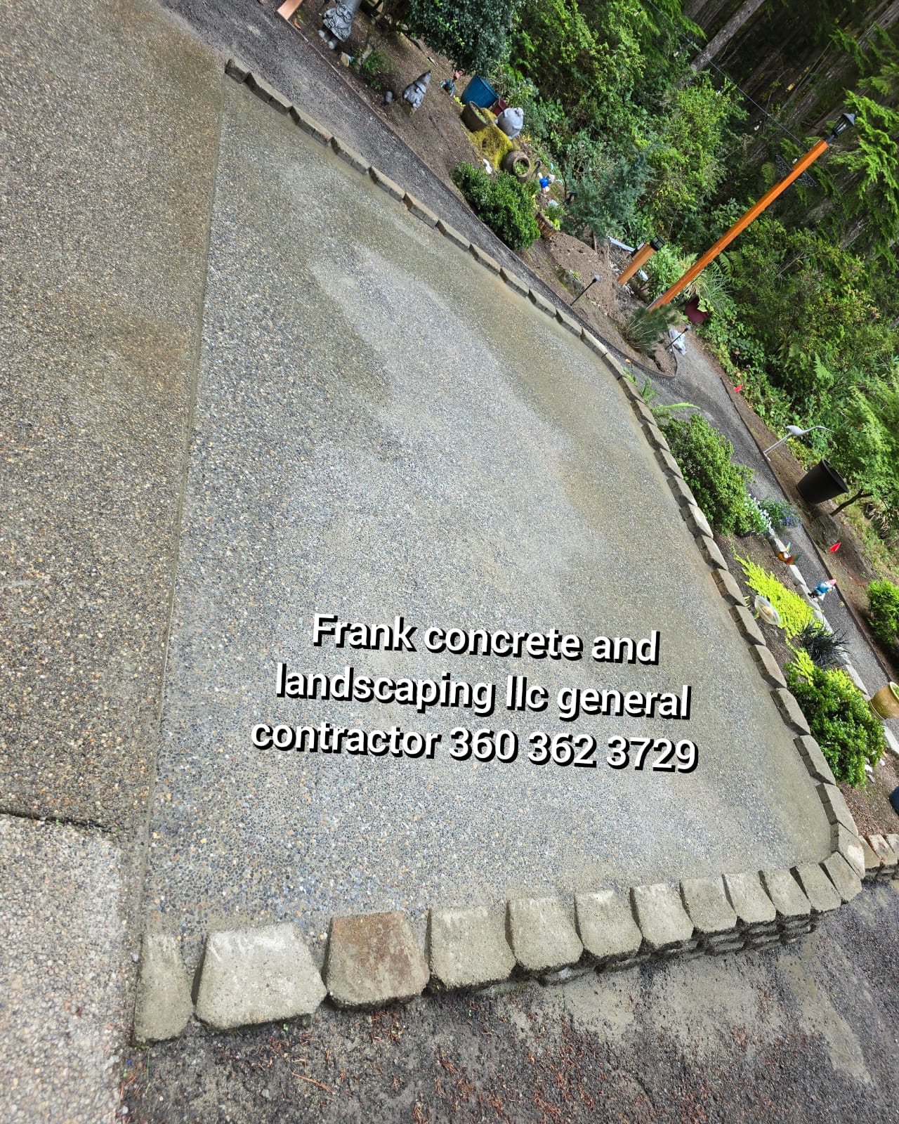 Brushed Finished Concrete