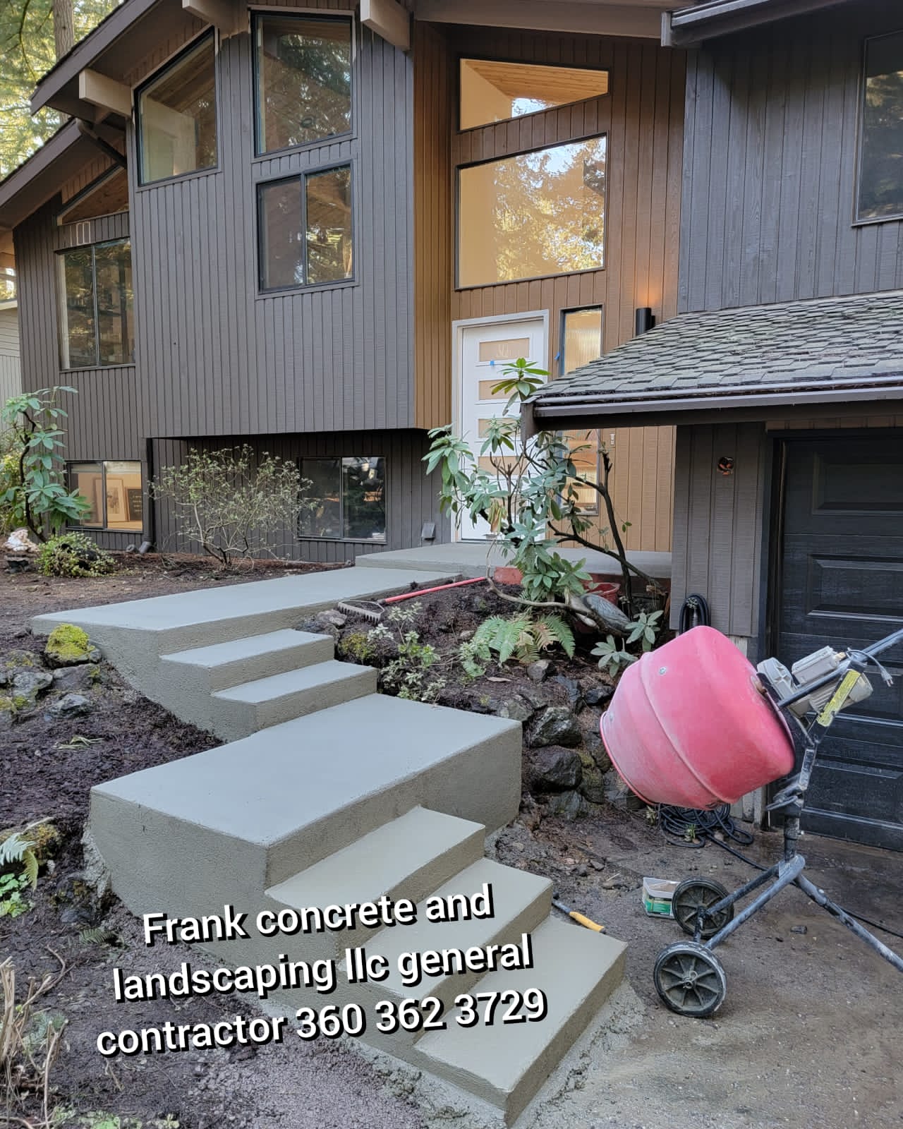 BRUSHED FINISHED CONCRETE