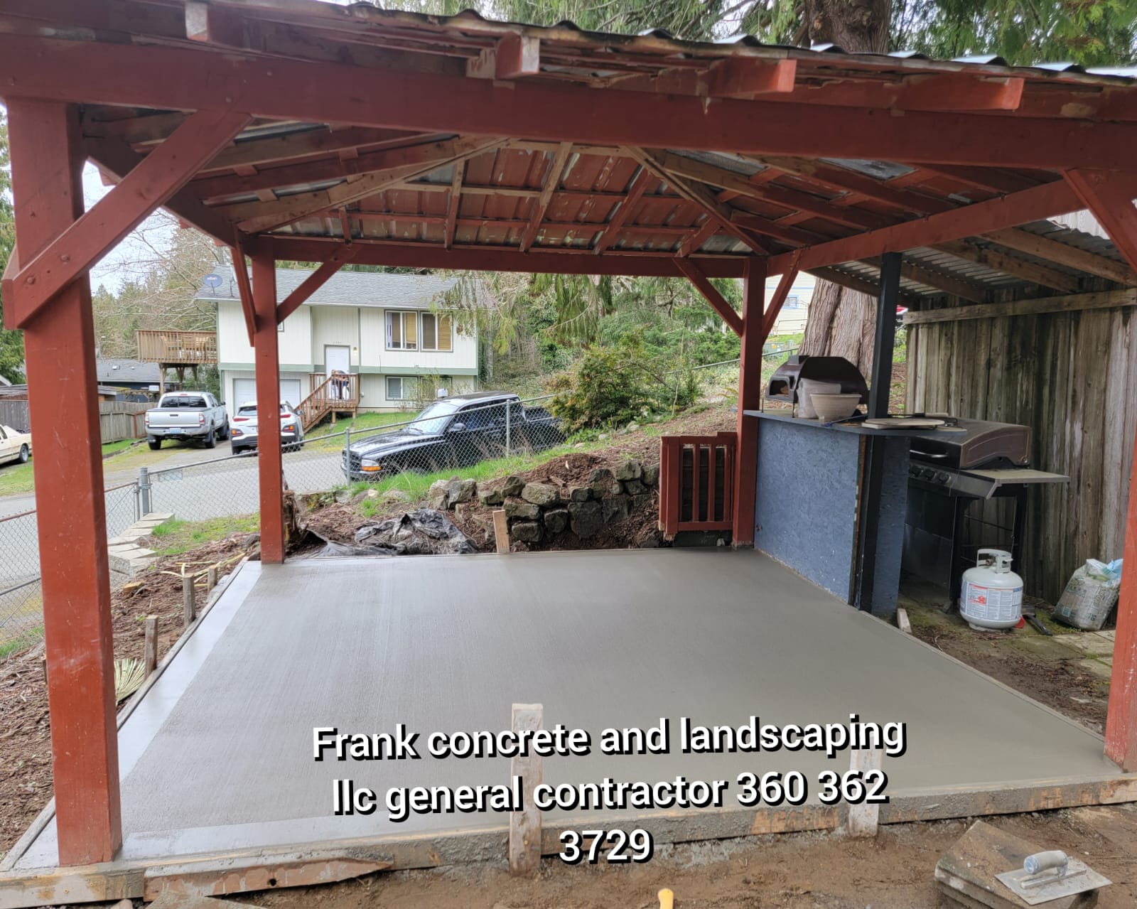 BRUSHED FINISHED CONCRETE