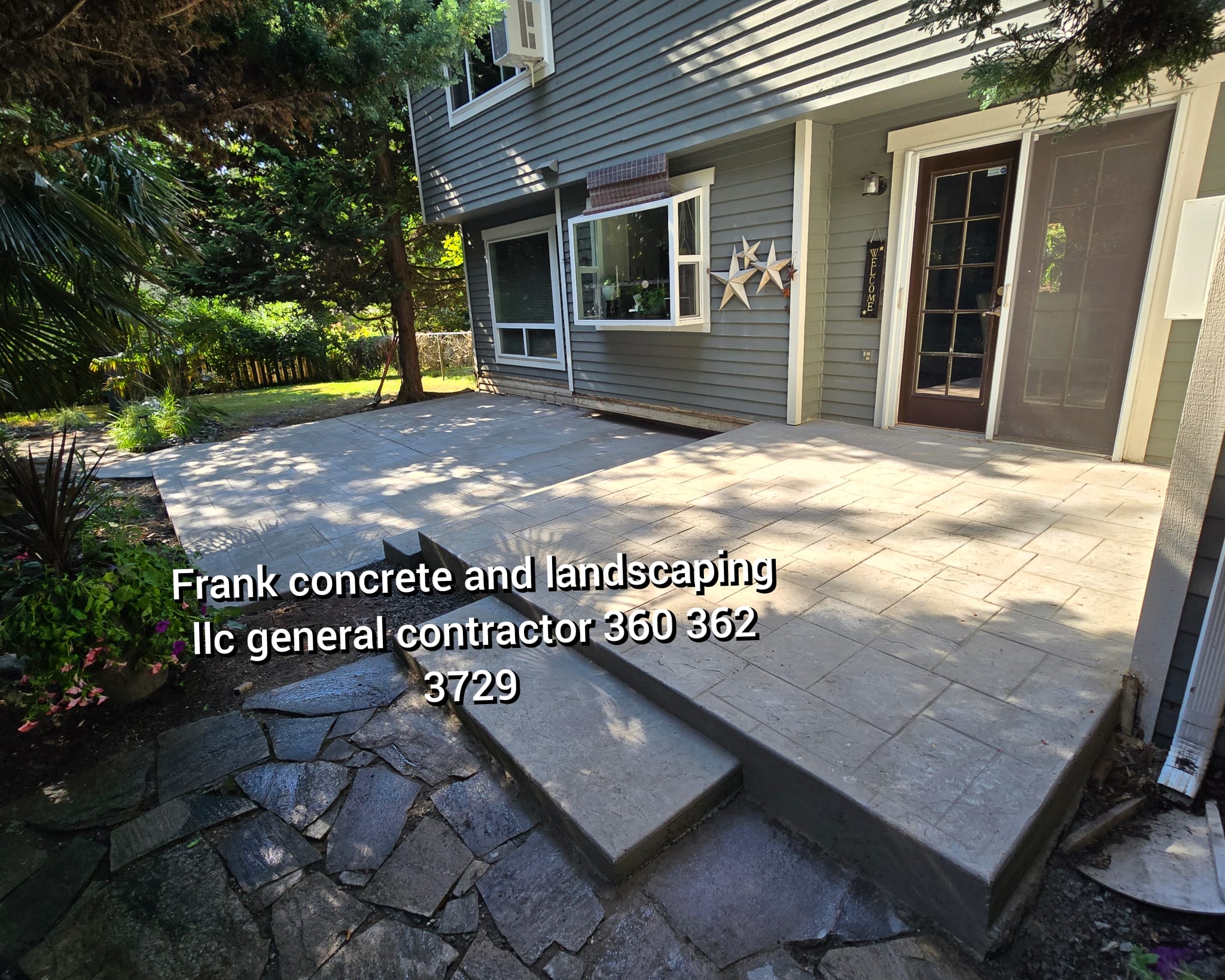 Stamped Concrete Finish