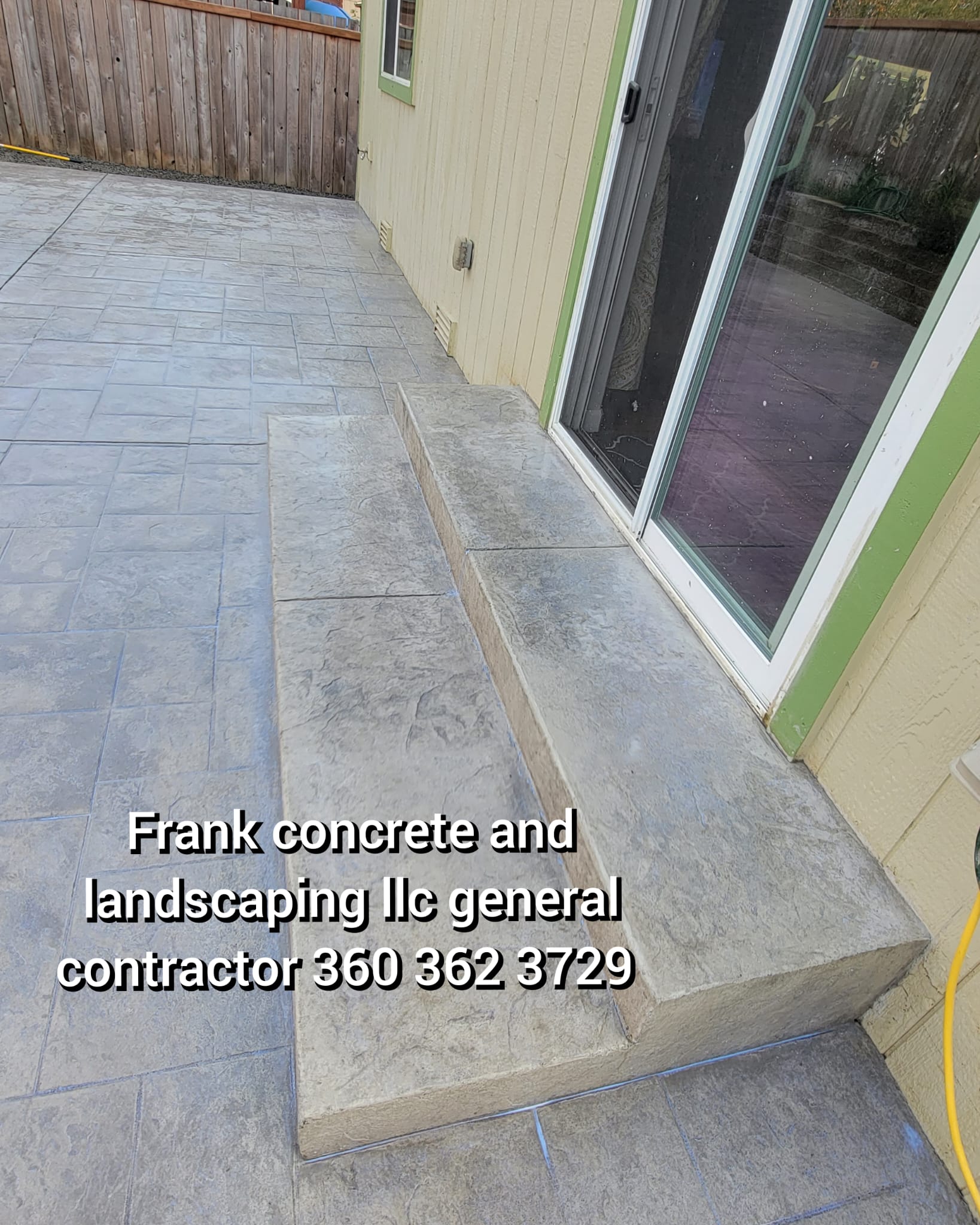 Stamped Concrete Finish